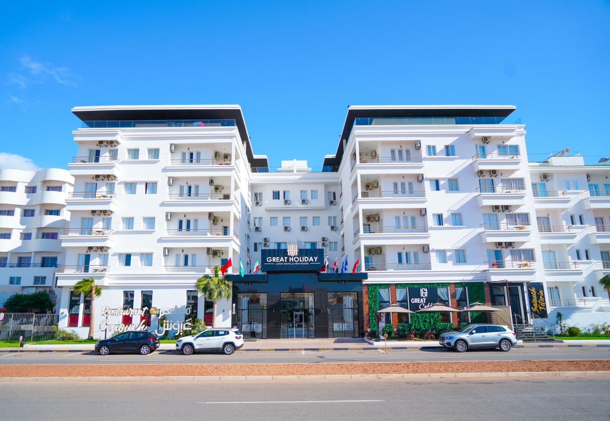 Great Holiday Apart-Hotel & Penthouse Agadir Bagian luar foto