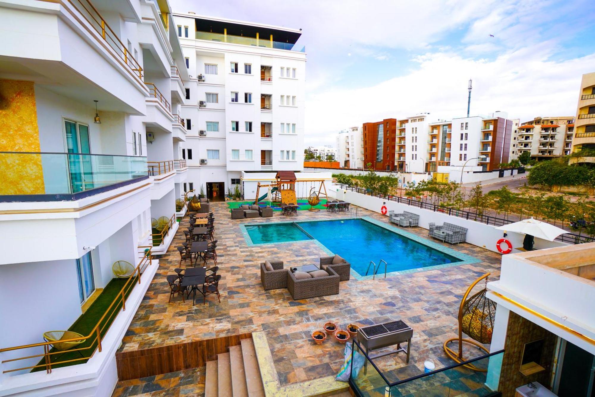 Great Holiday Apart-Hotel & Penthouse Agadir Bagian luar foto