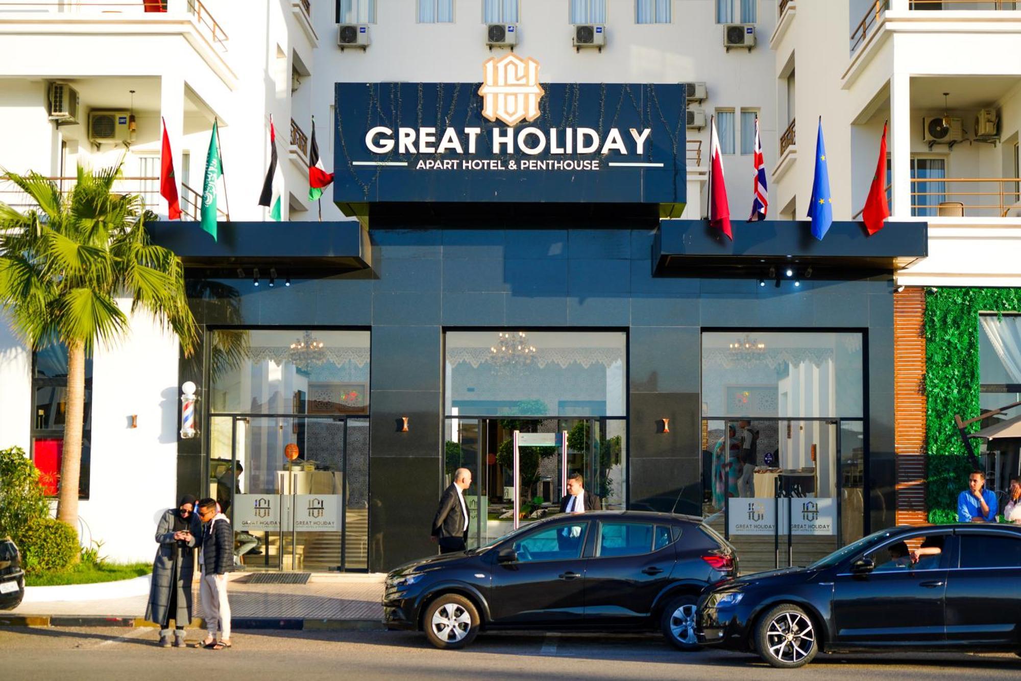 Great Holiday Apart-Hotel & Penthouse Agadir Bagian luar foto