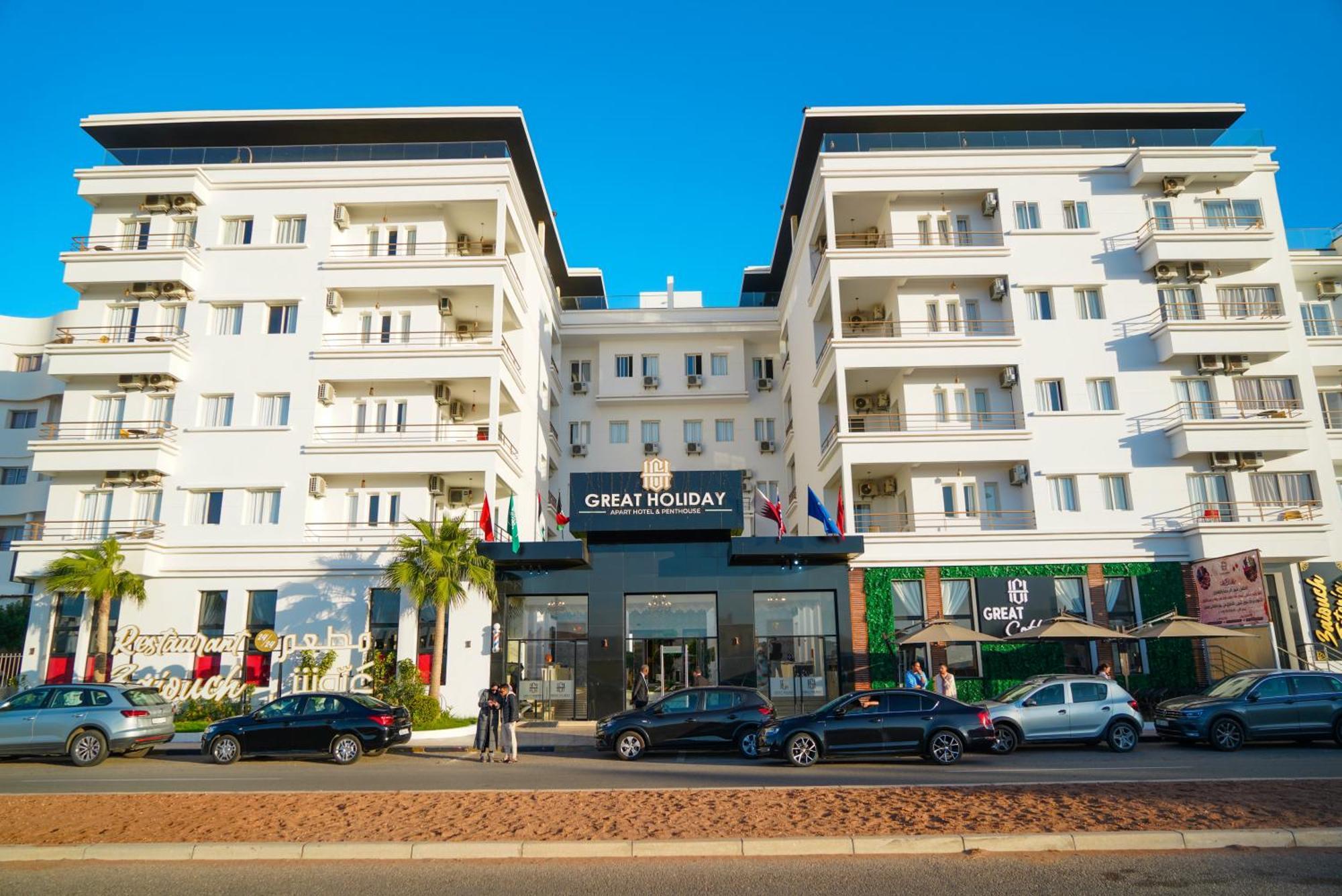 Great Holiday Apart-Hotel & Penthouse Agadir Bagian luar foto