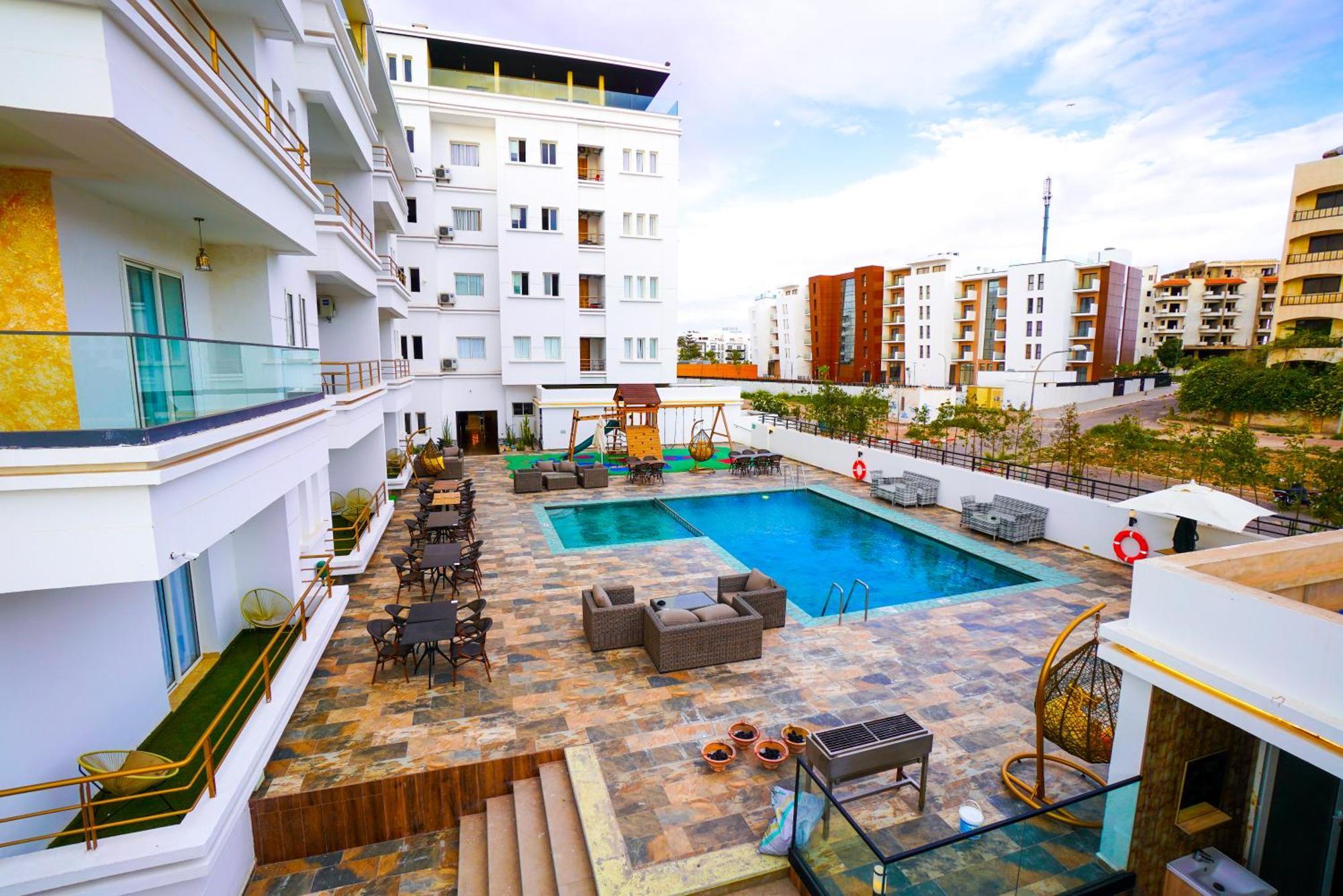 Great Holiday Apart-Hotel & Penthouse Agadir Bagian luar foto