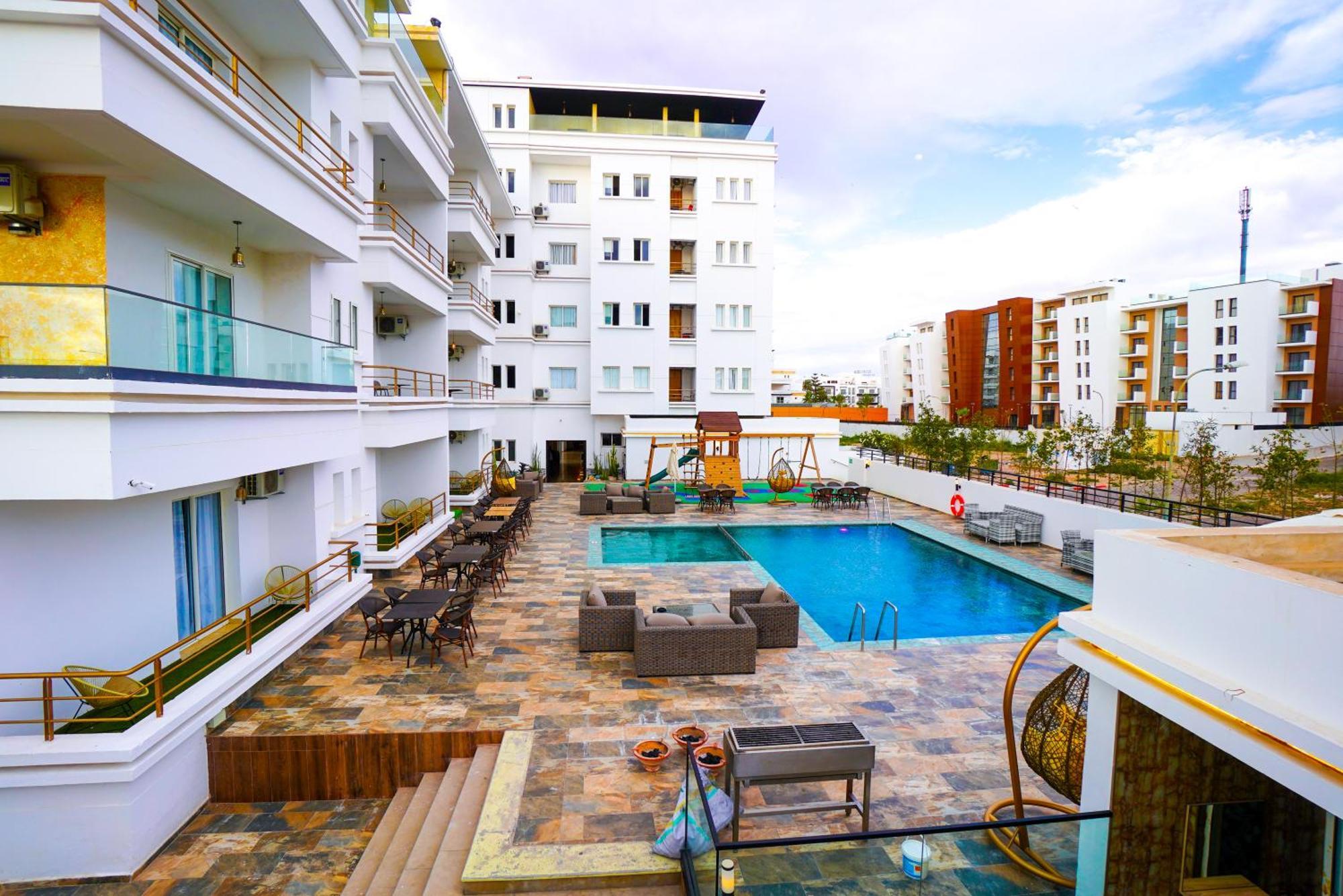 Great Holiday Apart-Hotel & Penthouse Agadir Bagian luar foto
